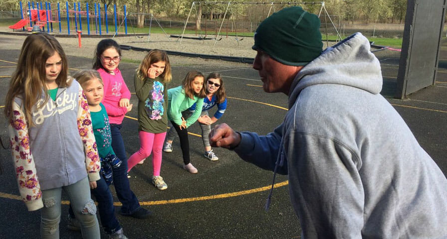 On the move: elementary school students thrive under new PE program