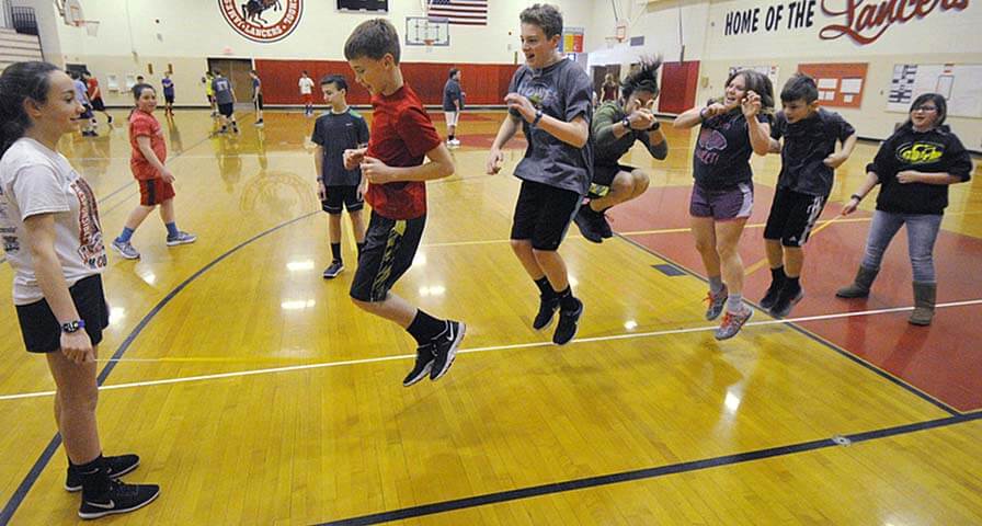 Eager students find success by creating individualized PE lessons