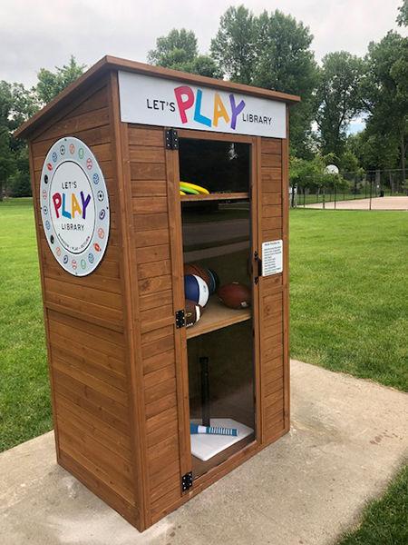 Let’s Play Library installed in Spearfish City Park