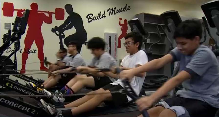 Driftwood Middle Shows Off Its Health and Wellness Program
