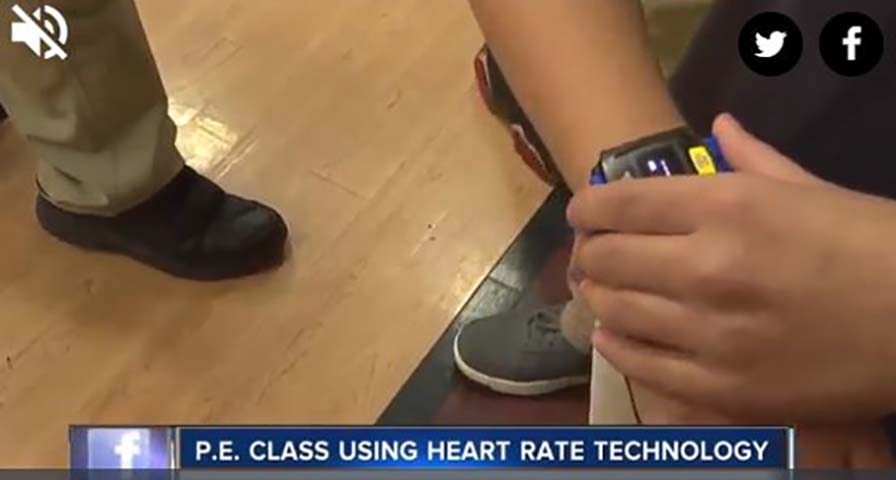 Caldwell students among first in Idaho to use heart rate technology in P.E.