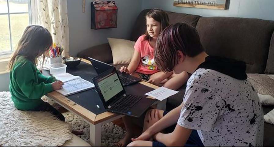 Local schools adapt to distance learning