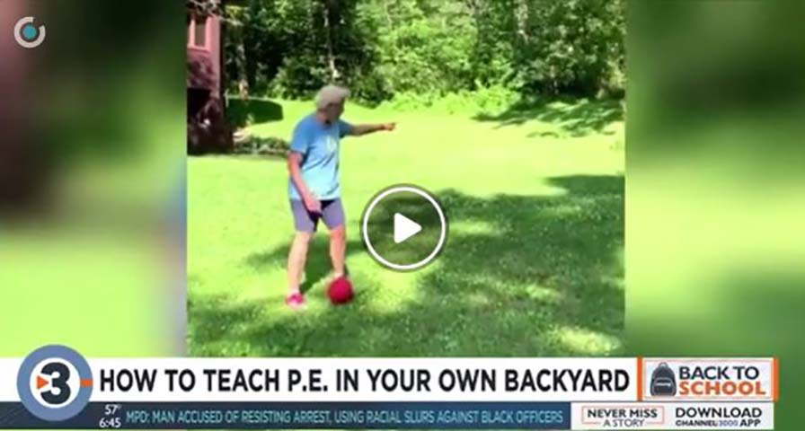 Virtual learning? Here’s how to teach P.E. in your own backyard