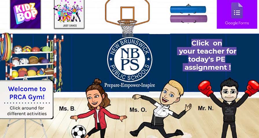 When PE class goes virtual, NJ teachers get creative