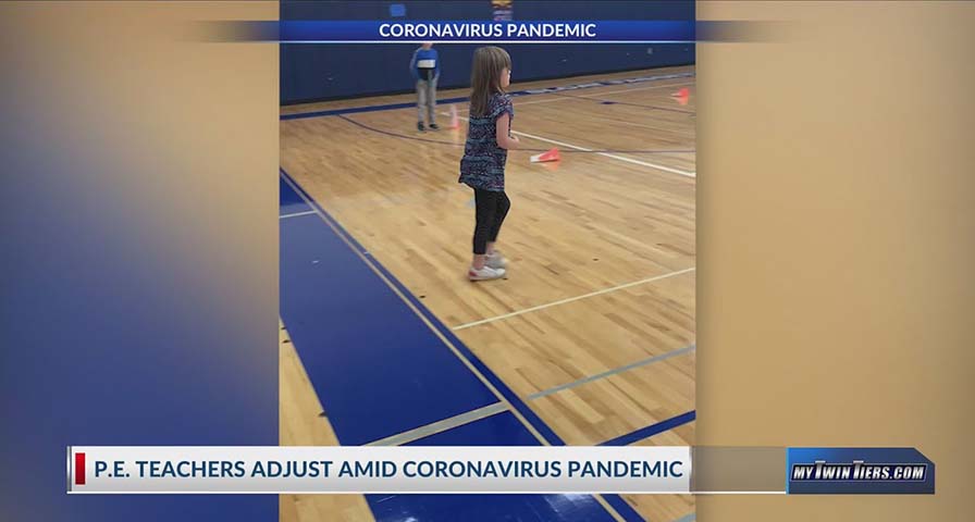 Physical education teachers adjust amid coronavirus pandemic