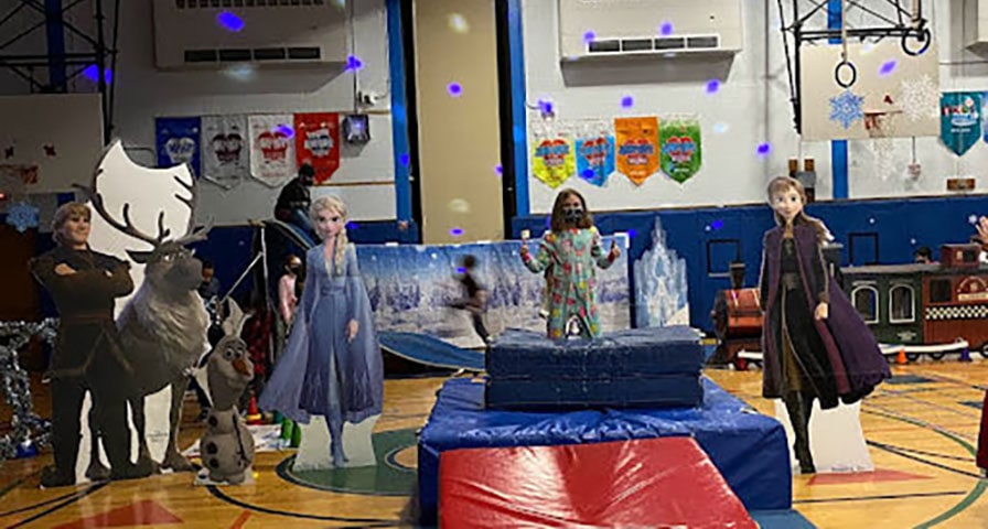 Saratoga Springs elementary students enjoy festive physical education
