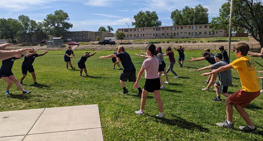 Los Alamos High School Hosts Summer PE Classes
