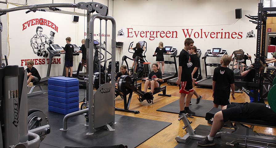Daily Inter Lake: Students get moving with Evergreen Fitness program