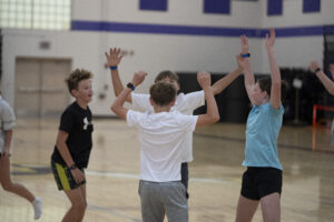 Spirit heart rate monitor used in PE class