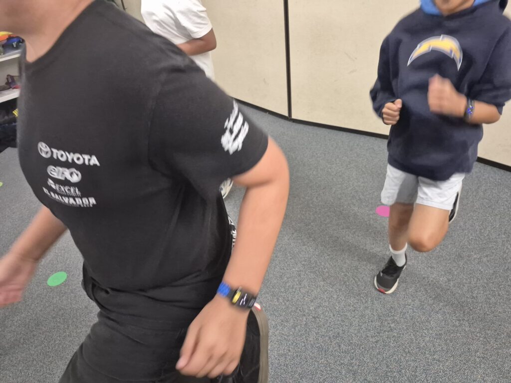PE activity divide Pomona Unified