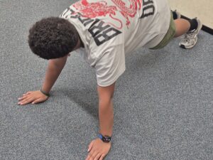 IHT Pomona Unified student using heart rate monitor 2026