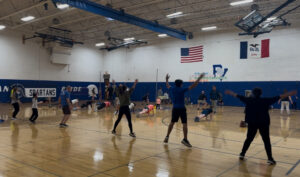 PE teacher conducting Presidential Fitness Test Presidential Fitness School Innovation Challenge